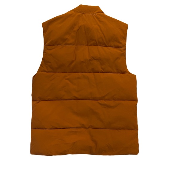 Perfect Condition EVERLANE ReNew Puffer Vest in Rust (XS) - Picture 7 of 7